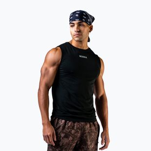 Trainings-T-Shirt Herren NEBBIA Power black