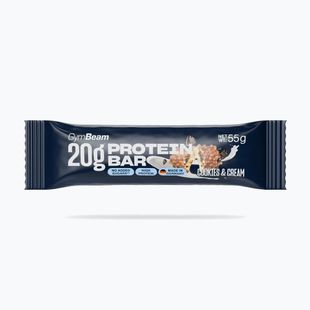 Proteinriegel GymBeam 55 g cookies/cream