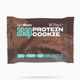 Proteinkeks GymBeam ASAP 70 g triple chocolate