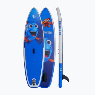 Sun Reflections Kinder SUP Brett 8'2" blau