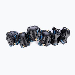 Tempish Stryker schwarzes Kinderpad-Set