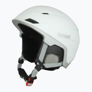 Skihelm Blizzard W2W Double white matt/silver