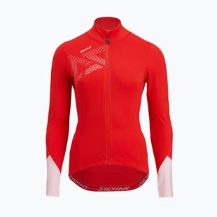 SILVINI Calvana Damen Radfahren Sweatshirt rot 3120-WD1618