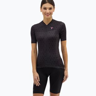 SILVINI Catirina Damen Radtrikot schwarz/rosa