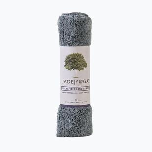 Yogahandtuch JadeYoga Microfiber Hand gray
