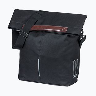 Gepäckträgertasche Basil City Shopper MIK Hooks 16 l black