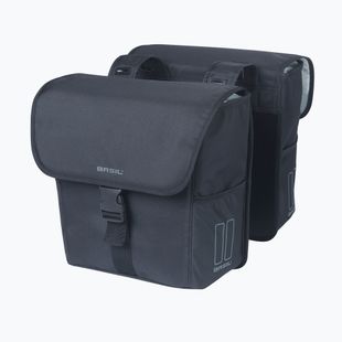 Fahrradtasche Basil Go Double Bag 32 l solid black