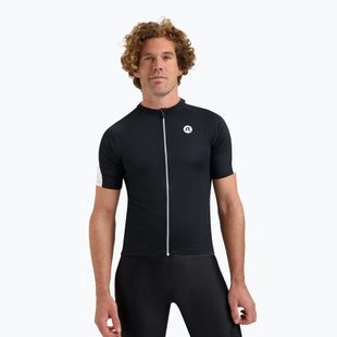 Rogelli Explore Herren Radtrikot schwarz / weiß