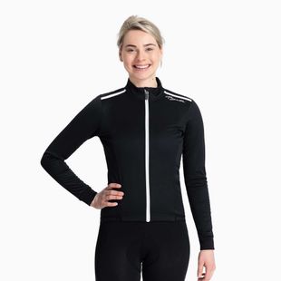 Damen-Fahrradjacke Rogelli Pesara Winter W black/white