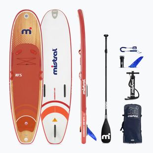 SUP Board Mistral Sunburst Air 10'5 orange/weiß