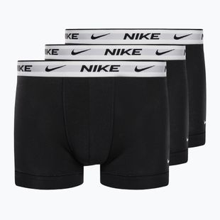 Herren Boxershorts Nike Everyday Cotton Stretch Trunk 3Pk UB1 schwarz/weiss wb