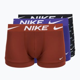 Herrenboxershorts Nike Dri-Fit Essential 3 pairs black nike print/mars stone/deep night