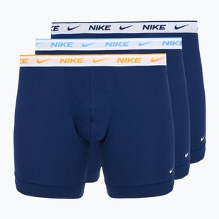 Herrenboxershorts Nike Essential Cotton Stretch 3 pairs blue graphite