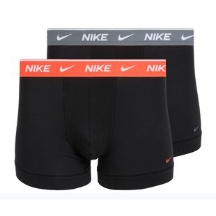 Herrenboxershorts Nike Cotton Stretch Trunk 2 pairs onyx