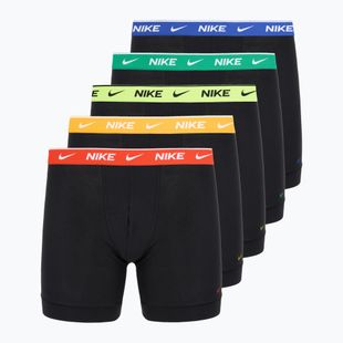 Herren Boxershorts Nike Essential Cotton Stretch 5 pairs black/volt/pt red/game royal/sm green/un gold wb