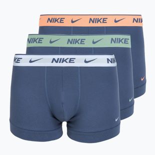 Herrenboxershorts Nike Cotton Stretch Trunk 3 pairs mineral
