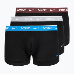 Herrenboxershorts Nike Cotton Stretch Trunk 3 pack open black