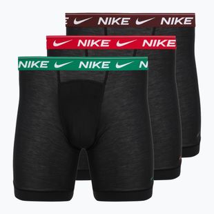 Herrenboxershorts Nike Dri-FIT Ultra Comfort Long 3 pack gray