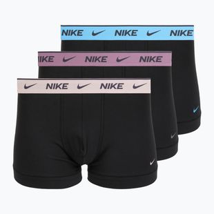 Herrenboxershorts Nike Cotton Stretch Trunk 3 pack charcoal heather