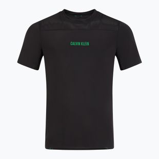 Herren Calvin Klein LVGMS5K188 Baselayer schwarz/blossongrünes Logo-T-Shirt