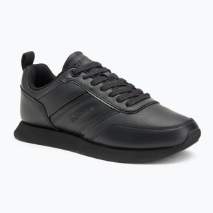 Calvin Klein Herrenschuhe HM0HM01897 Low Prof Runn Laceup Tape Triple Black
