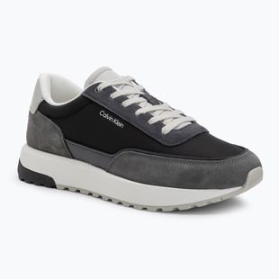 Calvin Klein Herrenschuhe HM0HM01714 Low Top Lace Up Repreve Mix Formal Grau/Eggshell/Creamy White