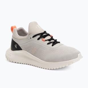 Calvin Klein Damenschuhe YW0YW01855 Eva Runner Socke Mg Tech Mix monstruck/creamy weiß/orange