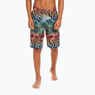 Badeshorts Kinder Protest Prtnio artichoke green