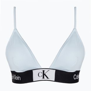 Calvin Klein Triangle-Rp blaues Badeanzug-Oberteil
