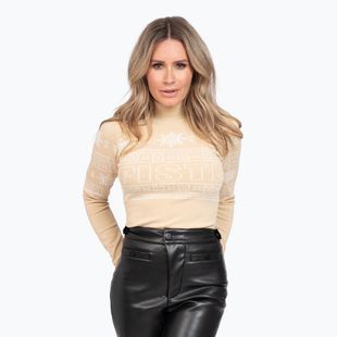 Pullover Damen Nikkie Giza Piste Pull pebble