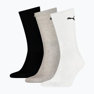 Socken PUMA Sport Crew Lightweight 3 pairs white/grey/black