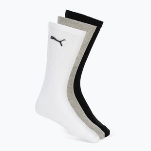 Socken PUMA Sport Crew Lightweight 3 pairs white/grey/black