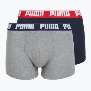 Herren-Boxershorts PUMA Everyday Basic 2 pairs navy/grey