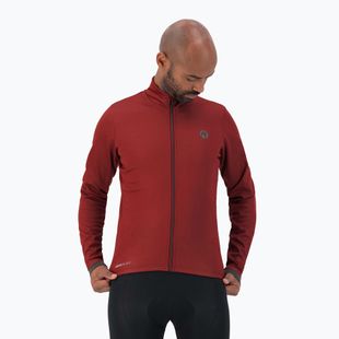 Herren Fahrradjacke Rogelli Essential Winter burgundy