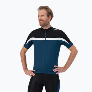 Fahrradtrikot Herren Rogelli Course black/blue/white