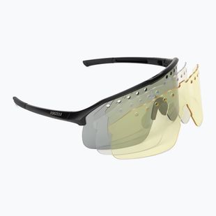 Rogelli Ventro Polarized schwarz/rauch platin revo Sonnenbrille