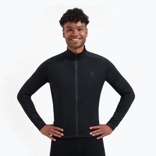 Herren Langarm-Radtrikot Rogelli Essential II black