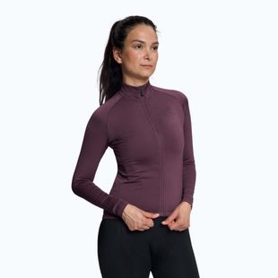 Damen Langarm-Radtrikot Rogelli Essential II eggplant