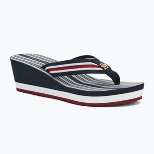 Flip-Flops Damen Tommy Hilfiger Im Platform Beach Sandal rwb