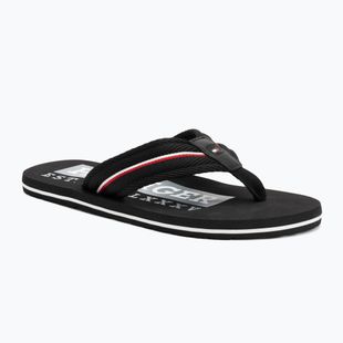 Flip-Flops Herren Tommy Hilfiger Corporate Beach Sandal black