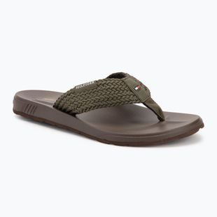 Flip-Flops Herren Tommy Hilfiger Molded Web Beach Sandal army green