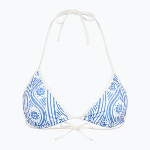 Tommy Hilfiger Triangle Rp Print floral stripe blue spell badeanzug top