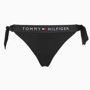 Tommy Hilfiger Side Tie Cheeky Badeanzug unten schwarz
