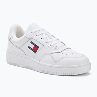 Tommy Jeans Herrenschuhe Tjm Retro Basket Ess weiß