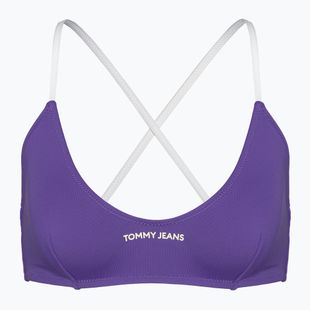 Tommy Jeans Bralette Badeanzug Top Quantum lila