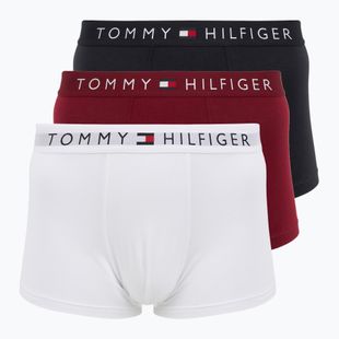 Boxershorts Tommy Hilfiger UM0UM03181 Trunk 3er-Pack sky/white/red