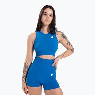 Trainings Top Damen Gorilla Wear Olivia Crop blue