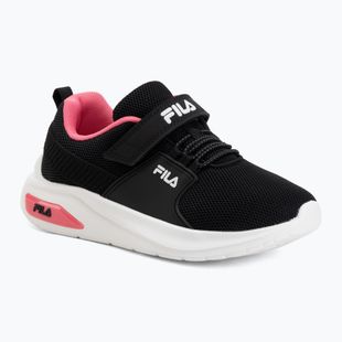 Kinderschuhe FILA Madrun Velcro black/sangria sunset