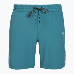 Herren-Badeshorts Hurley Crossover Volley Swim Short Sky/Pewter