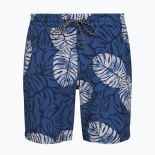 Herren-Badeshorts Hurley Dypsis Leaves Volley Swim Short Navy